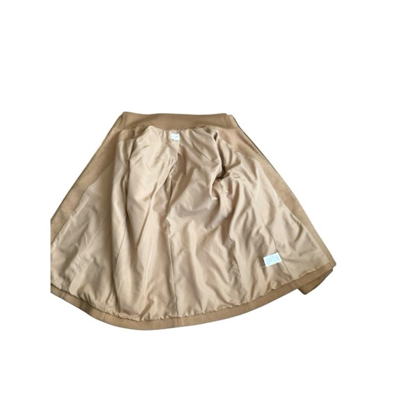 J.CREW Women’s Village Wool Blend Camel Brown Coat Size 10 - Picture 6 of 8